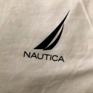 2XLARGE / EEG NAUTICAL SHORT SLEEVE SHIRT WHITE BLUE RED YELLOW BLACK